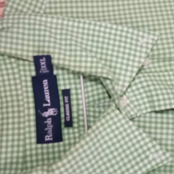Classic Polo checkered shirt. 2XL Authentic - Picture 2 of 2